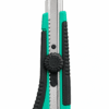 HUAXI Tools 18mm Utility Knife with snap-off steel blade and ergonomic grip HUAXI Tools 18mm Utility Knife with snap-off steel blade and ergonomic grip