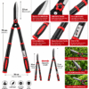 Telescopic Hedge Shears