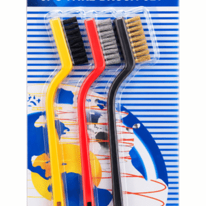 3PC Wire Brush Set for rust and metal cleaning