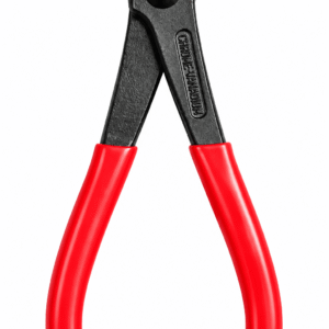 End Cutting Pliers with red handles and strong cutting jaws