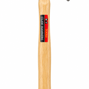 Metal Tech claw hammer with wooden handle for home and DIY repairs