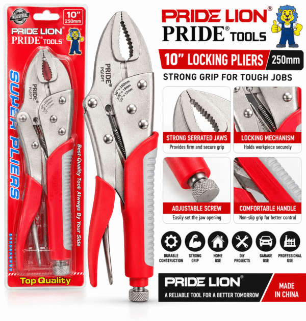 PRIDE LION Locking Pliers