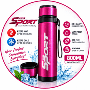 SPORT 800ml Stainless Steel Vacuum Flask
