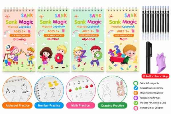 Sank Magic Practice Copybook Set