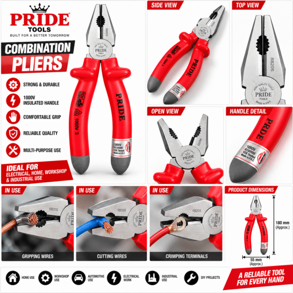a9774067-c42a-480e-b70b-af573d937568 1000V Insulated Combination Pliers