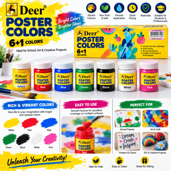 Deer Poster Colors