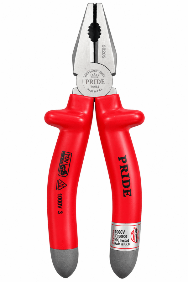 1000V Insulated Combination Pliers with red handles 1000V Insulated Combination Pliers with red handles